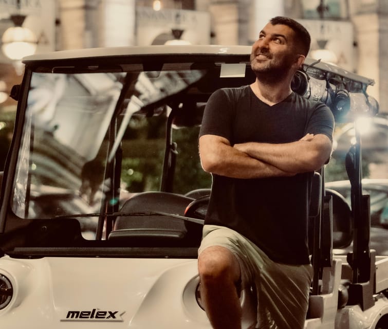 Rome: Golf Cart Big group Tour - Food on the Route: Tiramisu, Gelato, and Chilled Roman Water