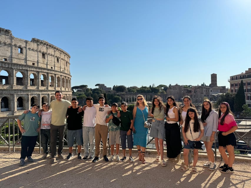 Rome: Golf Cart Big group Tour - Molino Bakery Bar & Cucina: The Start That Makes Things Easy