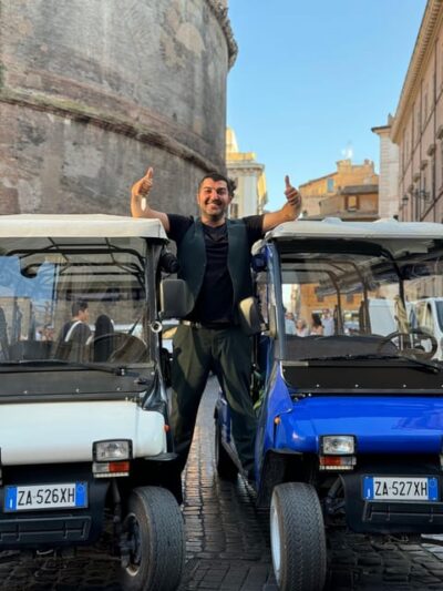 Rome: Golf Cart (Buggy) Tour - How the electric golf cart changes your Rome pace