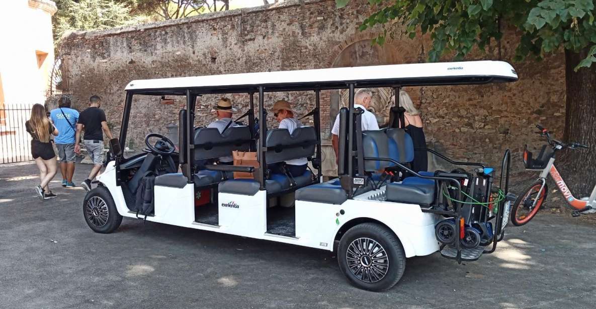 Rome: Golf Cart City Tour with Hotel Pickup & Gelato - Key highlights at a glance