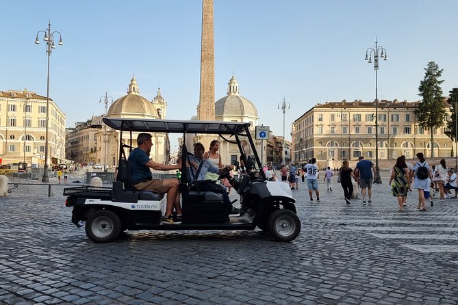 Rome Golf Cart Tour from Villa Borghese Gardens - Piazza Venezia and the Imperial Core: Where Old Rome Meets Modern Rebuilding