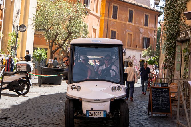 Rome Golf Cart Tour : Half-Day Private or Small Group Sightseeing - Pickup, Meeting Point, and the First Few Minutes