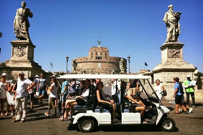 Rome: Golf Cart Tour of the Eternal City - Mouth of Truth to Piazza Campidoglio: Playfulness Meets Design