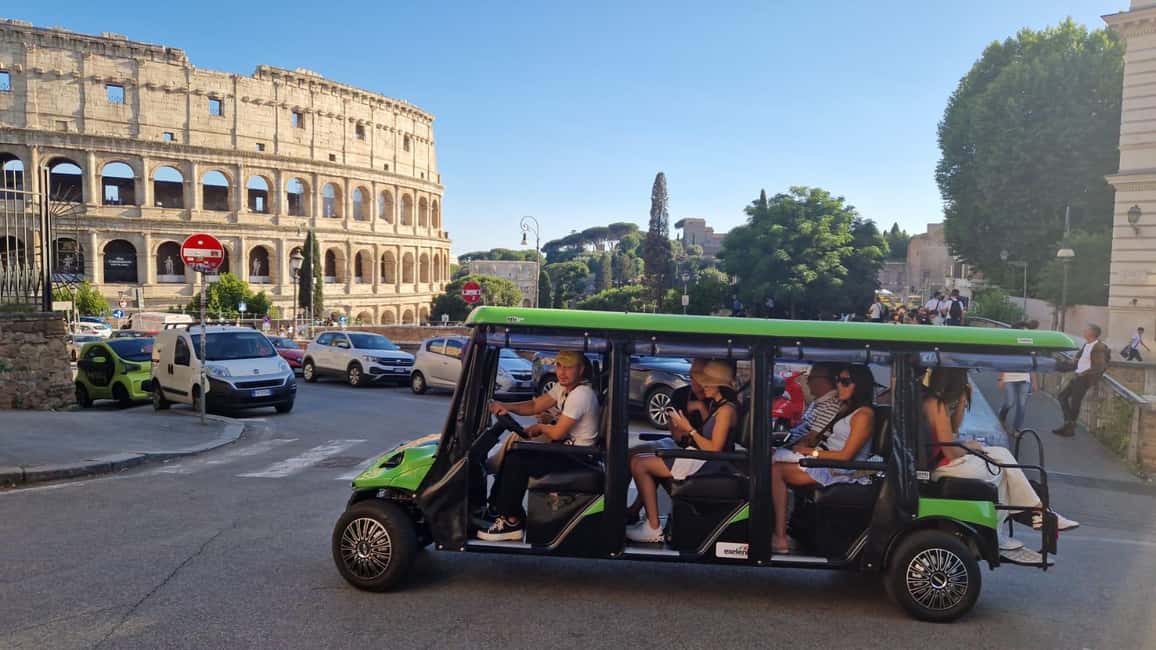 Rome: Golf Cart Tour with Artisanal Gelato Tasting - Theatre of Marcellus: Not Just Another Pass-By