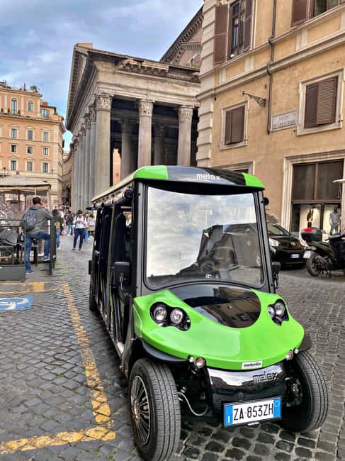 Rome: Golf Cart Tour with Artisanal Gelato Tasting - Piazza Venezia: The Square That Shows You Rome’s Pulse