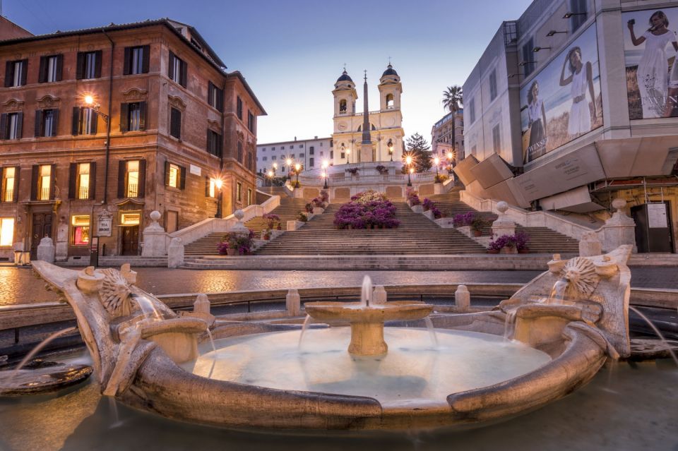 Rome: Guided City Center Evening Sightseeing Walking Tour - Trevi Fountain: More Than the Coin Toss