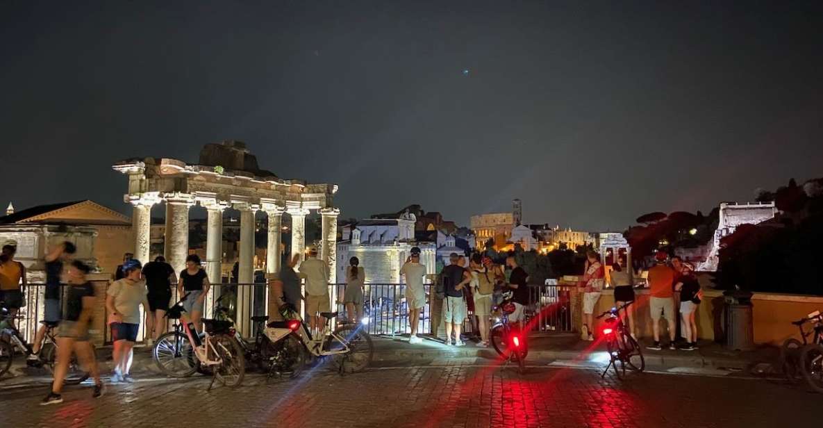 Rome: Guided eBike Evening Tour with italian Aperitif - First Pedal: Meeting at Viale della Piramide Cestia