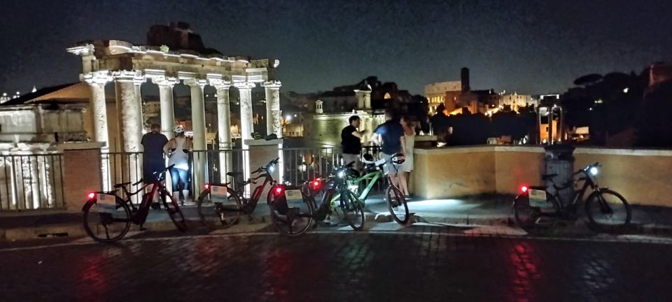 Rome: Guided eBike Evening Tour with italian Aperitif - Campidoglio, the Colosseum Area, and Circus of Maximus Views