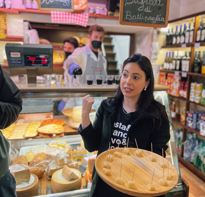 Rome: Guided Food Tour in Trastevere - Meet at Piazza Mastai and settle into a good pace