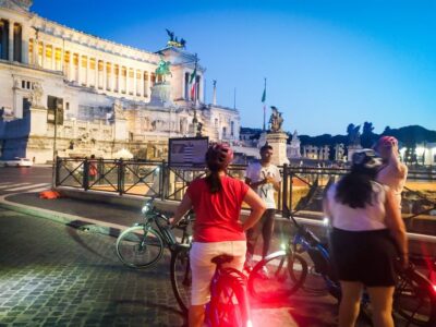 Rome :guided night e-bike tour with typical ice-cream - From Pyramid of Cestius to Trastevere: Getting Your Bearings on Two Wheels