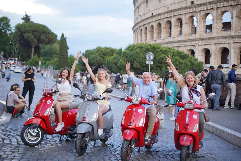 Rome: Guided Vespa Tour with Professional Photoshoot - Fontana dell’Acqua Paola: Monumental Fountain Stop with Photo-Friendly Stops