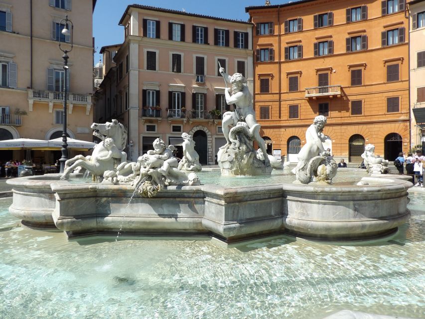 Rome: Guided Walking Tour and River Boat Ride - Pantheon area hour of freedom, then Trevi Fountain with a wish