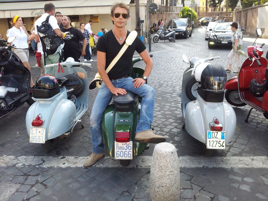Rome: Half-Day Tour by Vespa with Driver - Key things that make this Vespa tour work
