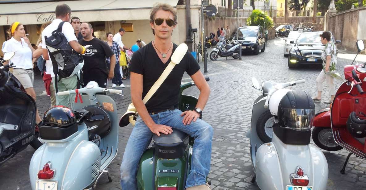 Rome: Half-Day Tour by Vespa with Driver - Why a Vespa beats foot sightseeing for a 3-hour Rome hit