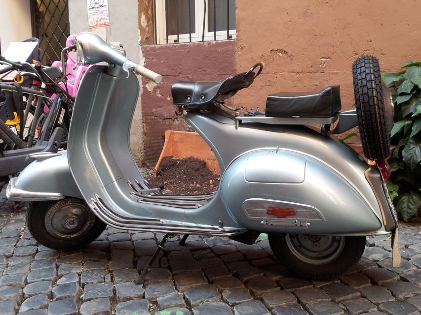 Rome: Half-Day Tour by Vespa with Driver - From Circus Maximus to the Roman Forum: Ancient Rome, at street speed