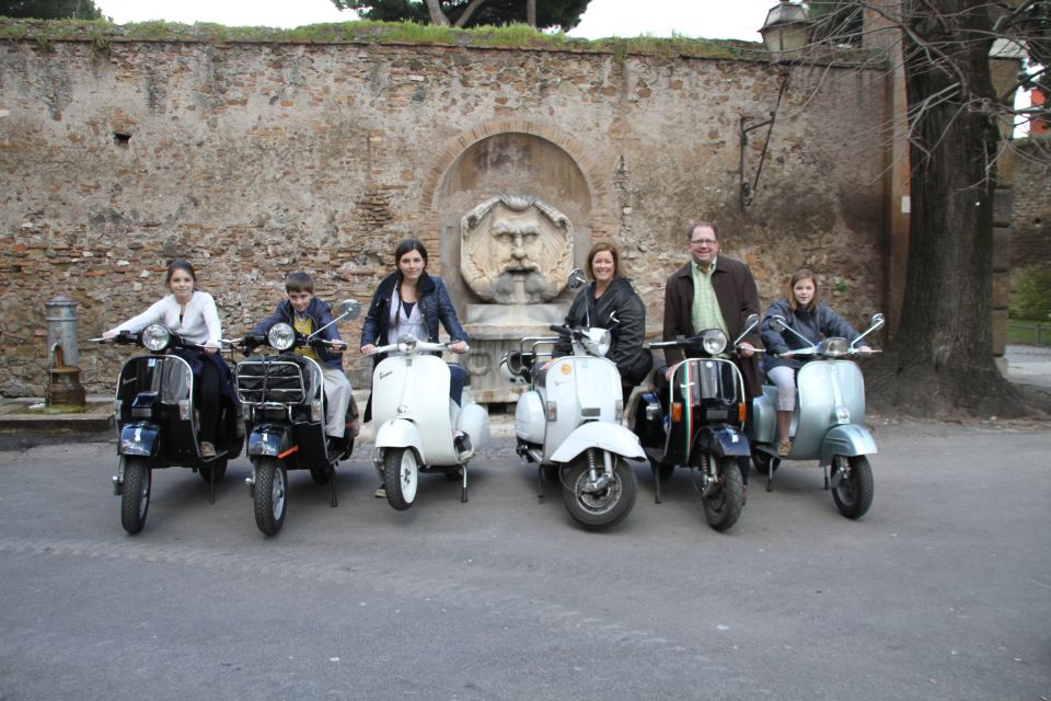 Rome: Half-Day Vespa Tour with Private Driver - Key Things I’d Plan Around