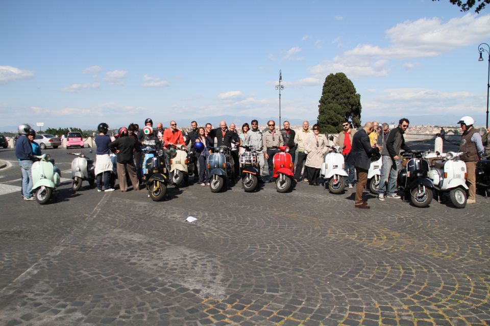 Rome: Half-Day Vespa Tour with Private Driver - Secret Rome: Hidden Squares and Less-Visited Neighborhoods by Scooter