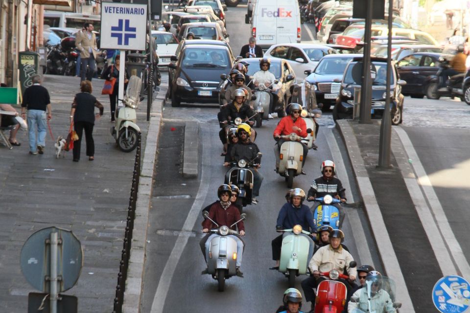 Rome: Half-Day Vespa Tour with Private Driver - Your Private Driver, English Guidance, and a 30 km/h Comfort Pace