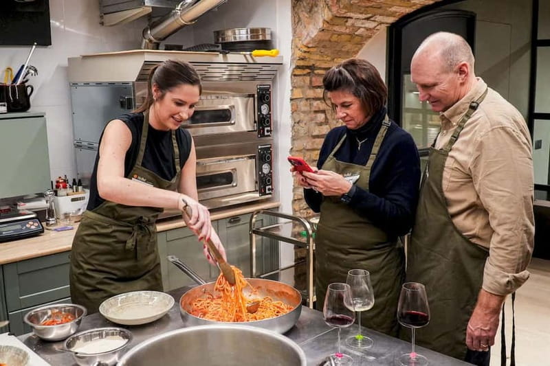 Rome: Hands-On Pasta & Tiramisu Class with Unlimited Wine - Price and value: what $112.15 buys you in real terms