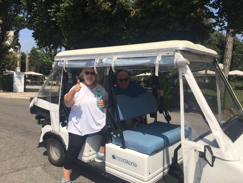 Rome: Highlights and Hidden Sights Golf Cart Tour - How the Live English Guide Changes the Experience