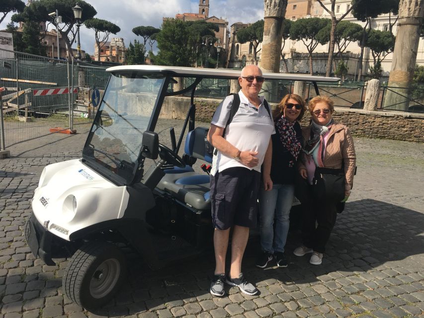 Rome: Highlights and Hidden Sights Golf Cart Tour - Meeting Near Villa Borghese: Plan for One Easy Catch
