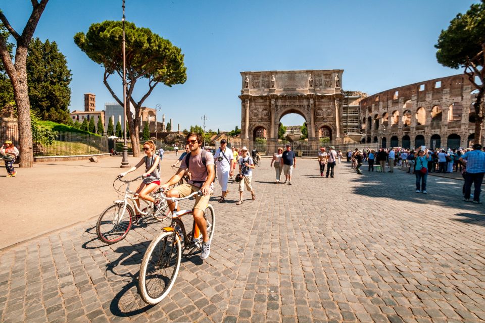 Rome: Highlights Bike Tour - Colosseum Segment: Seeing the Icon Without Waiting for a Tour Inside