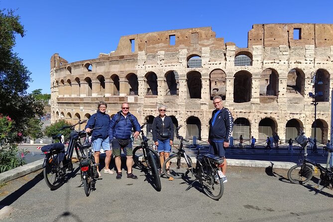 Rome Highlights by E-Bicycle Small group - Passing Circus Maximus: seeing an ancient stadium’s scale