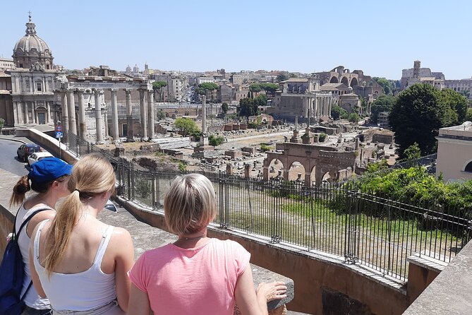Rome Highlights By Electric Bicycle Private Tour - Roman Forum: the short stop that makes your brain start imagining