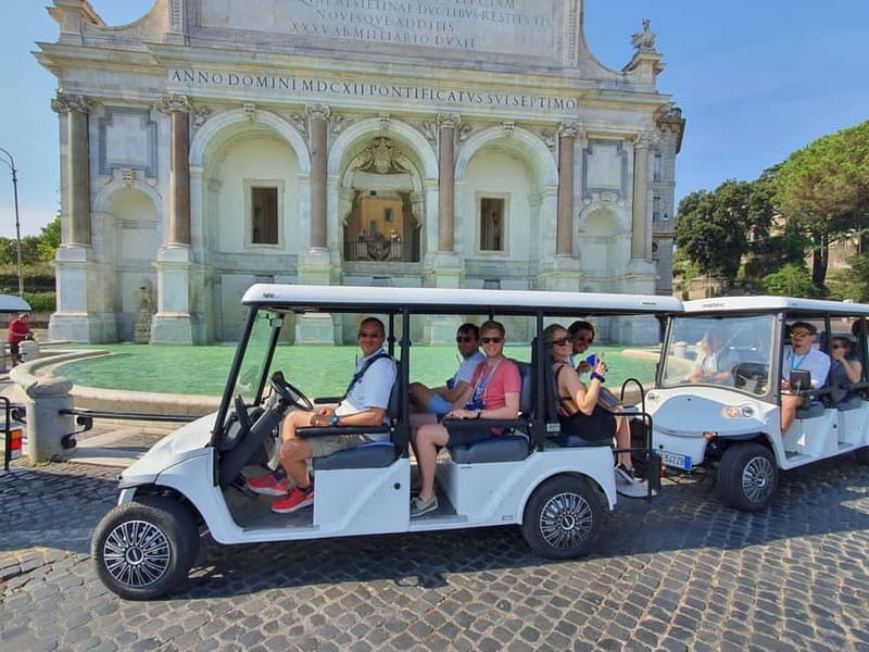 Rome: Highlights Golf Cart Tour with Pizza Snack & Gelato - How the golf cart route actually flows from Via Cavour