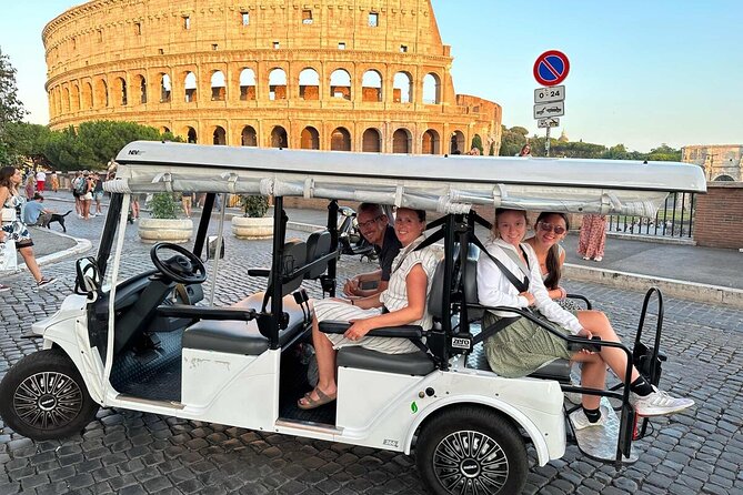 Rome Highlights Private Tour by Golf Cart private tour - Key highlights at a glance