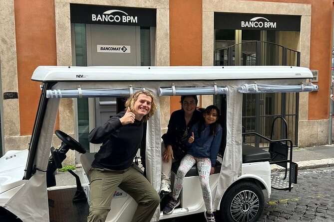 Rome Highlights Private Tour by Golf Cart private tour - Piazza Navona and the Pantheon Area: Baroque Rome Without the Grind