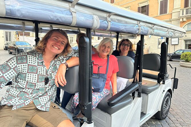 Rome Highlights Private Tour by Golf Cart private tour - Your Driver-Guide Makes the Difference