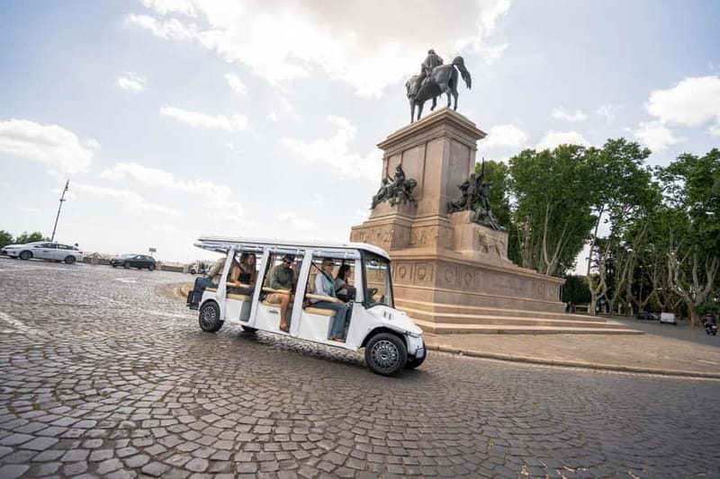 Rome: Highlights Tour in Golf Cart - How the 3-hour route really flows