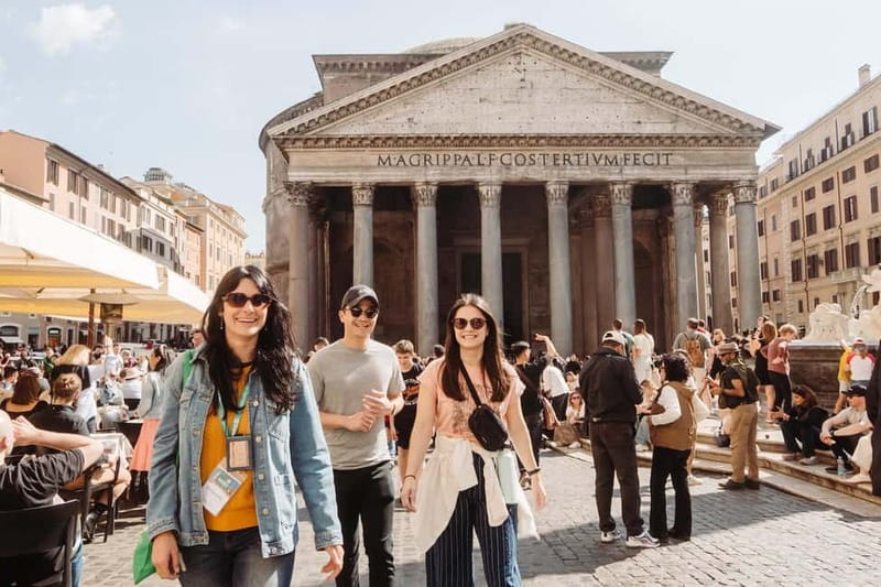 Rome: Highlights Tour with Pantheon & Trevi Fountain - Spanish Steps: finishing with a view and a story