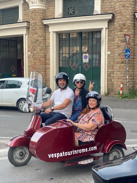 Rome: Highlights Vespa Sidecar Tour with Coffee and Gelato - Aventine Hill and Giardino degli Aranci: Orange Trees With Real Panoramas