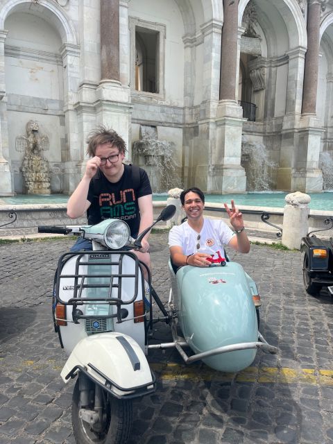 Rome: Highlights Vespa Sidecar Tour with Coffee and Gelato - Circus Maximus to Trastevere: Big Ruins, Then Coffee and Gelato