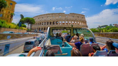 Rome: Hop-on Hop-off Bus and Colosseum, Ancient Rome Tour - The Colosseum plan: fast-track entry plus guided or self-paced options