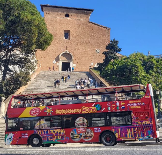 Rome: Hop-On Hop-Off Bus, Roman Forum & Colosseum Tour - Palatine Hill Views Before the Colosseum: Getting the Big Picture