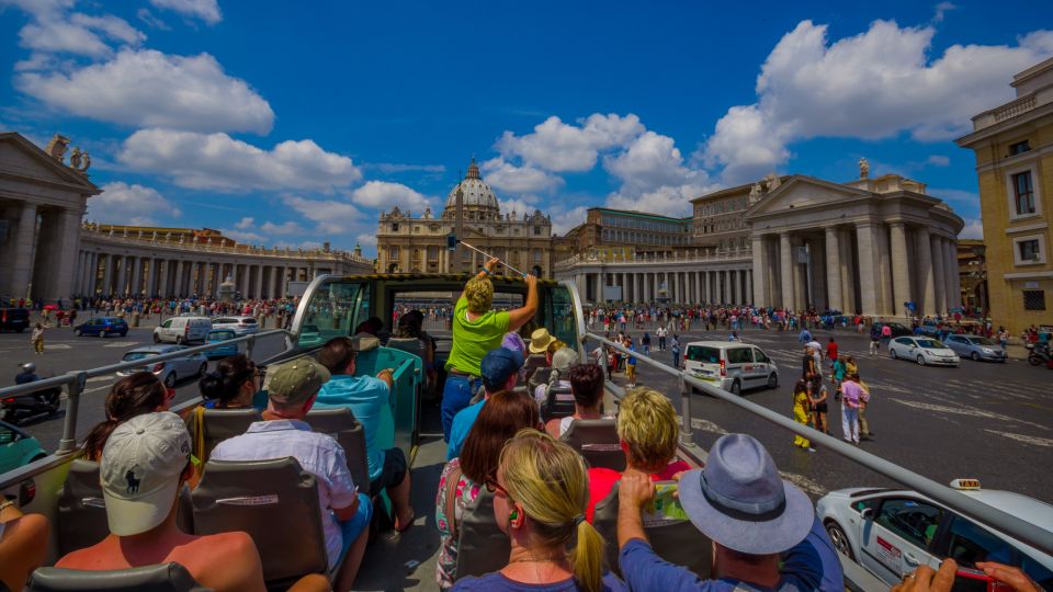 Rome: Hop-on-Hop-off Bus with Vatican and Sistine Chapel - Key things to know before you go