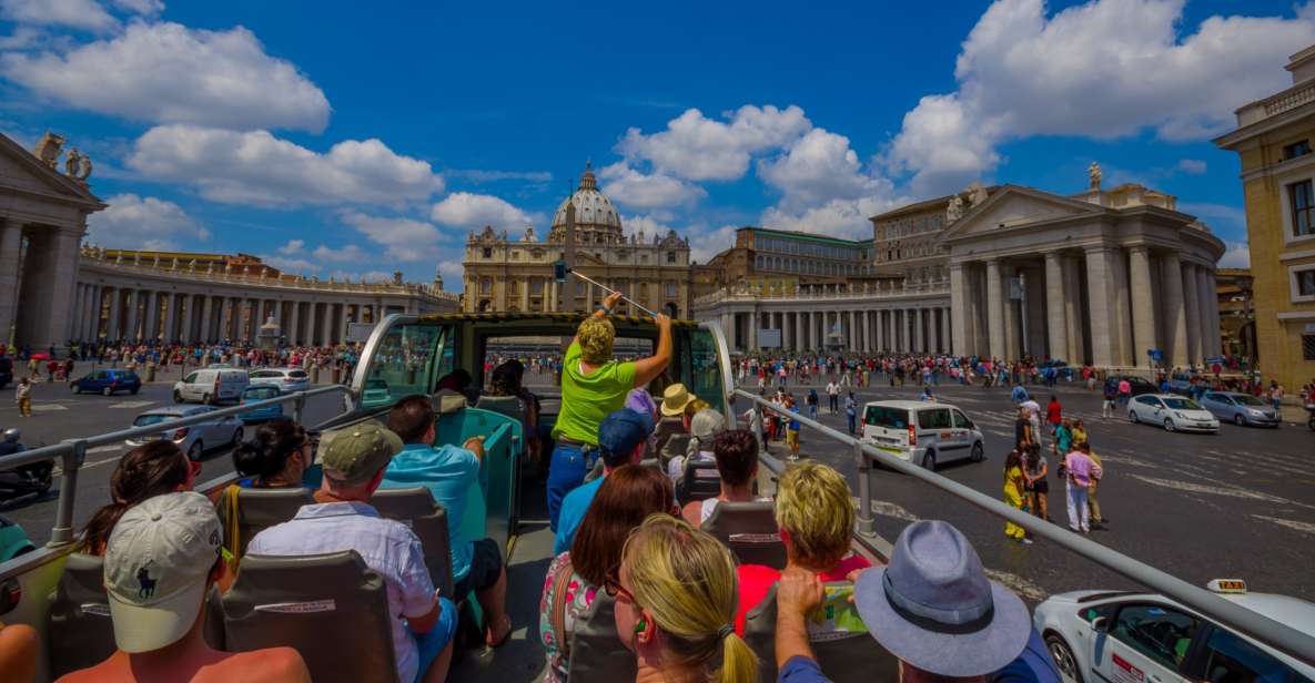 Rome: Hop-on-Hop-off Bus with Vatican and Sistine Chapel - Vatican Museums highlights: spiral staircase, major galleries, and what they mean