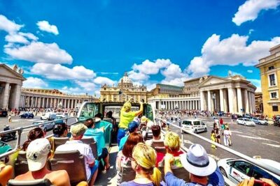 Rome Hop On Hop Off Open Bus + Vatican Museum Sistine Chapel Tour| Fast Track - 2.5 Hours in the Vatican Museum and Sistine Chapel: How the Tour Flows