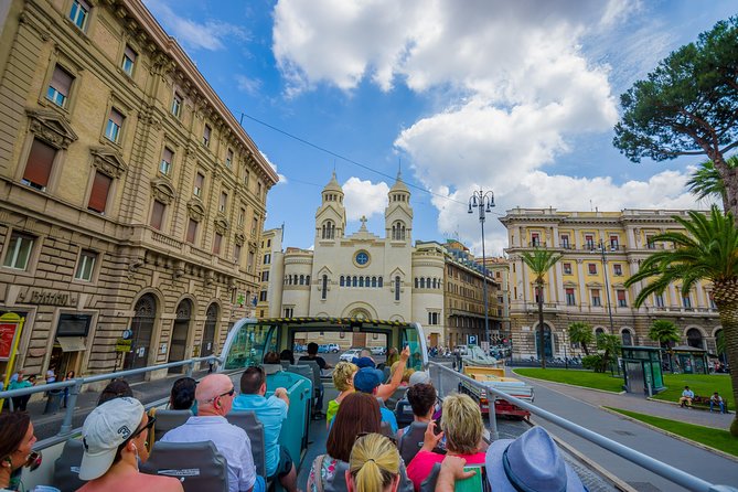 Rome Hop On Hop Off Open Bus + Vatican Museum Sistine Chapel Tour| Fast Track - Stop by Stop: Where Each Bus Stop Gets You