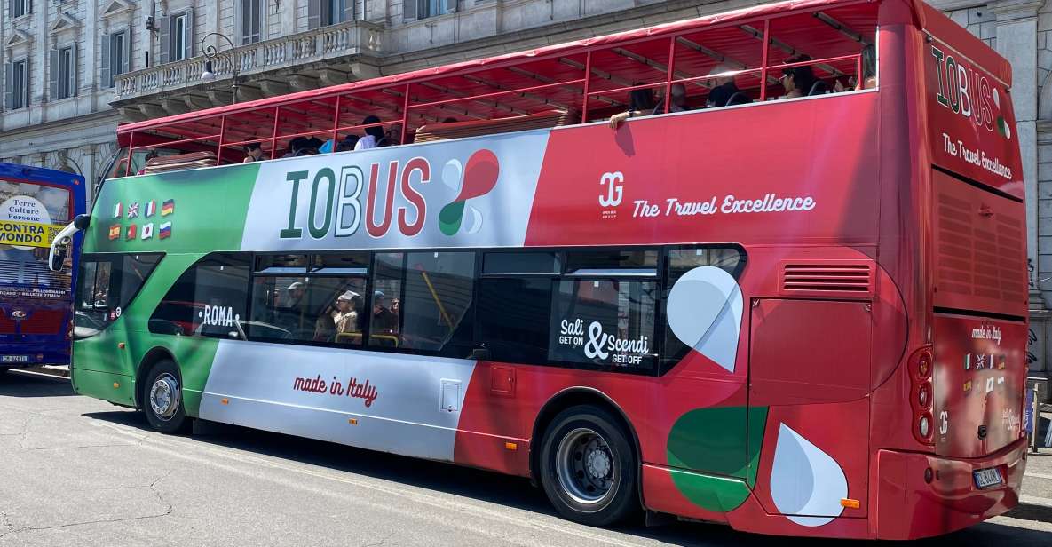 Rome: Hop-On Hop-Off Open-Top Bus City Tour - Stop-by-stop: what to do at each one (and where you’ll still walk)