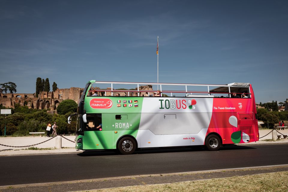 Rome: Hop-On Hop-Off Open-Top Bus City Tour - Audio guide on your phone: 8 languages that actually add context