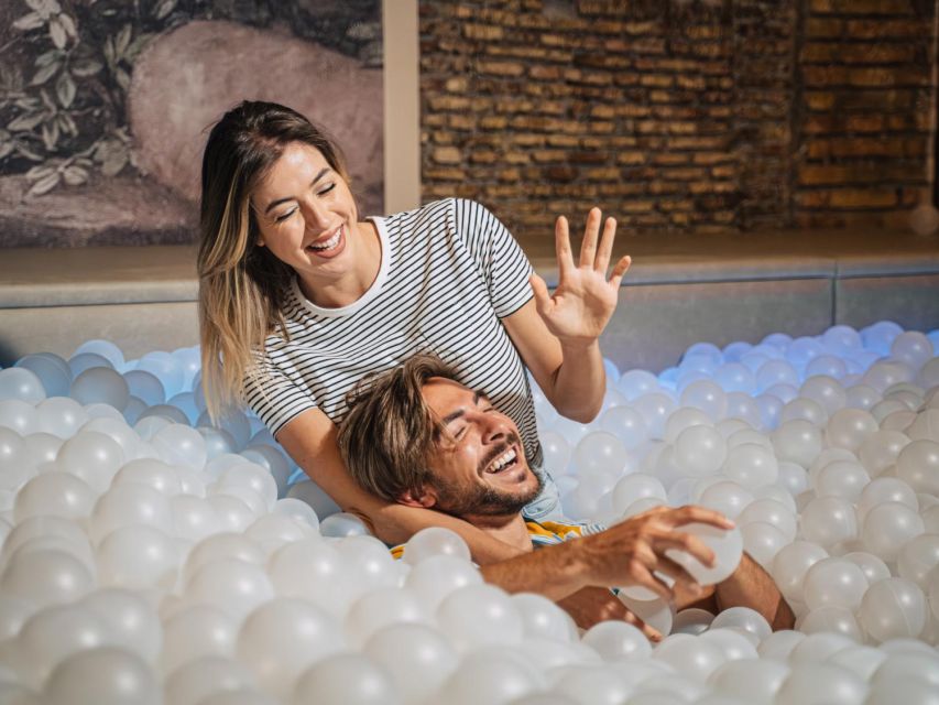 Rome: IKONO Roma Immersive Experience Entry Ticket - The Roman bath themed room: a playful highlight