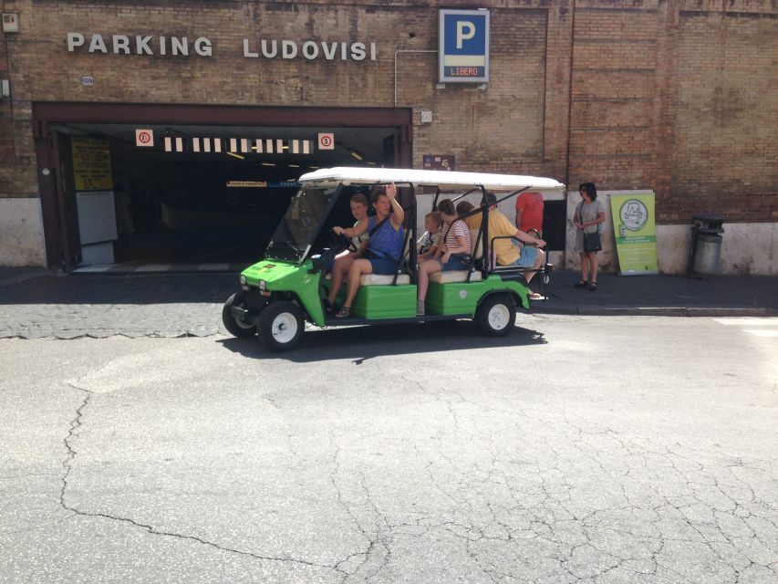 Rome: Imperial City Tour by Golf Cart with Optional Transfer - Circus Maximus and Aventine viewpoints: Rome beyond the postcard lanes