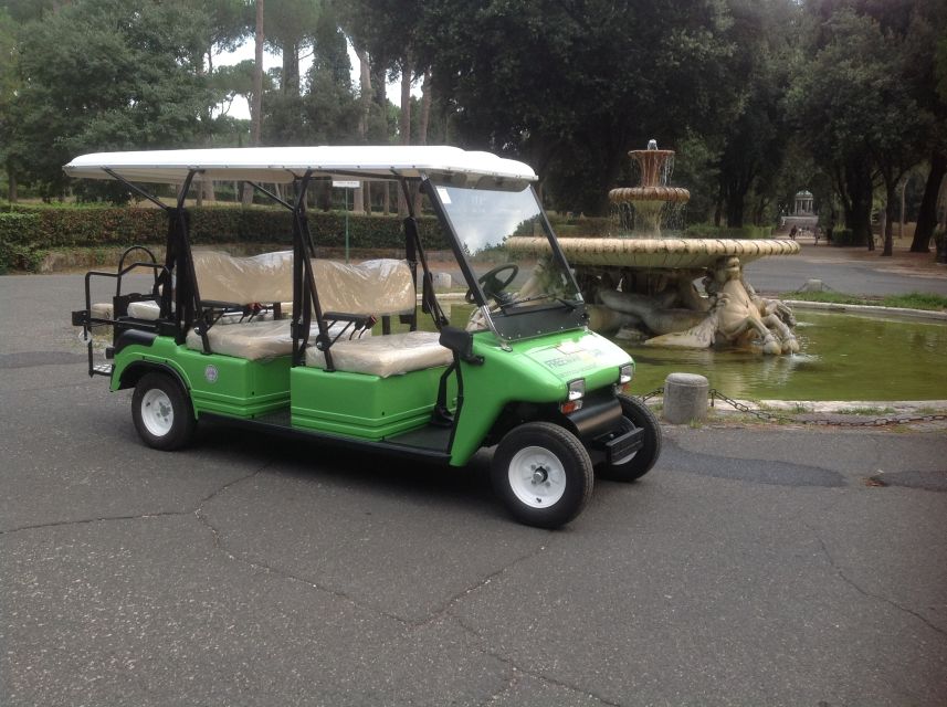 Rome: Imperial City Tour by Golf Cart with Optional Transfer - Comfort and speed: what a golf cart changes for your day