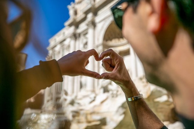 Rome in 2 Days Tour with Forum Colosseum Trevi Fountain Vatican & Sistine Chapel - Trevi Fountain, but do it with your guide’s legend