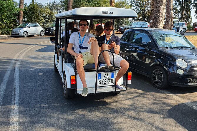 Rome in a Day golf cart tour for cruisers with Pizza & Gelato - The route: Rome’s ancient core to the river, then up toward the views