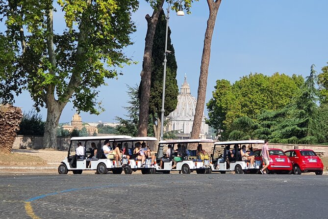 Rome in a Day golf cart tour for cruisers with Pizza & Gelato - Meeting point at Via Cavour 138 and what to do before you roll